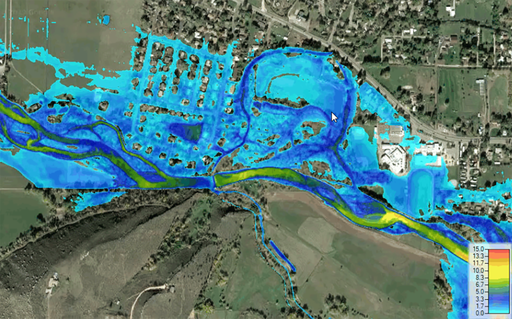 Poudre Dam Inundation Study - Anderson Consulting Engineers